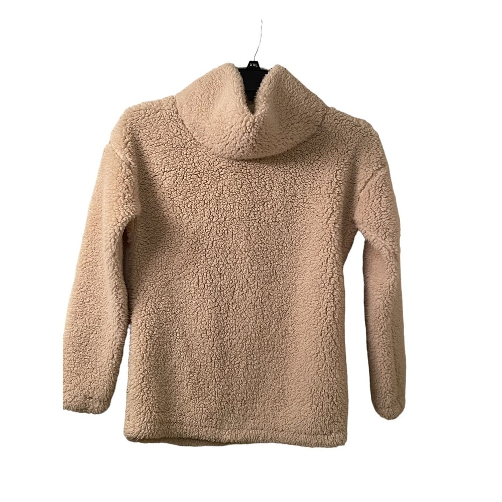 a new day cowl neck fleece‎ top, size XS